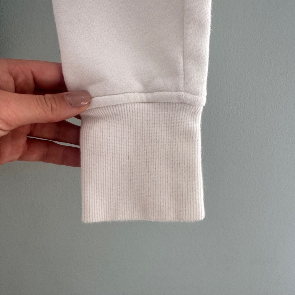Lululemon Scuba Full Zip Hoodie White 4 - Picture 7 of 11